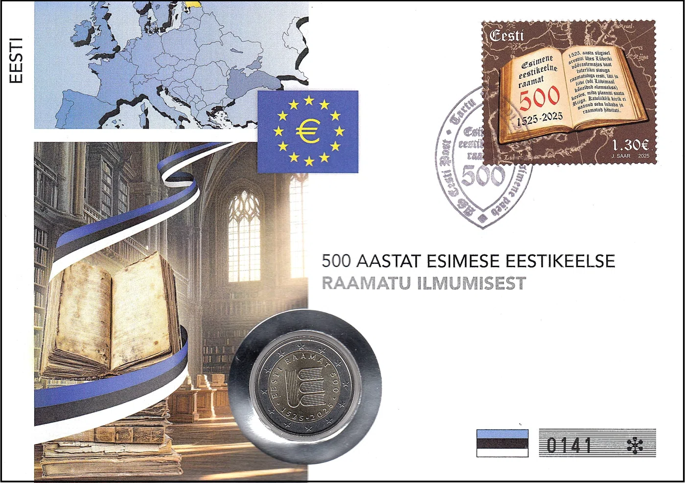 500. OBLETNICA PRVEGA TISKANEGA BESEDILA V ESTONŠČINI